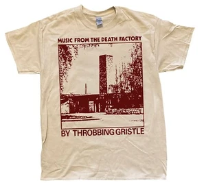 Throbbing Gristle 'Music From The Death Factory'  T-Shirt - Picture 1 of 2