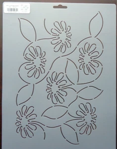 Stencil Quilting Sunflower Stipple 7 3/4" 19.7cm QC sew quilt template EL81 - Picture 1 of 1
