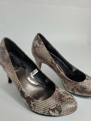 Zapatos sin cordones Merona con patrón de piel de serpiente 8,5 M NUEVO Foto 1 de 4