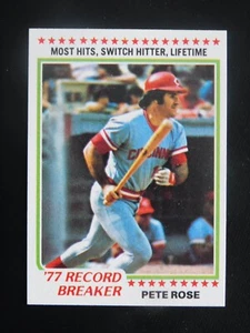 Tarjeta de béisbol 1978 Topps #5 Pete Rose RB (nm) - Imagen 1 de 2