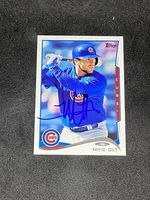 Mike Olt 2014 Topps Update #US219 Chicago Cubs Auto Autographed Signed MLB Card - Image 1 of 3