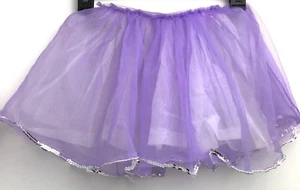 TUTU Size Small Child Purple Silver Sequins Ballet Tutu Pageant Dance Costume - Picture 1 of 4