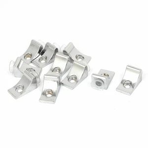 Soporte de ventosa de aleación de zinc 10 piezas para estante de panel de madera de vidrio - Imagen 1 de 2