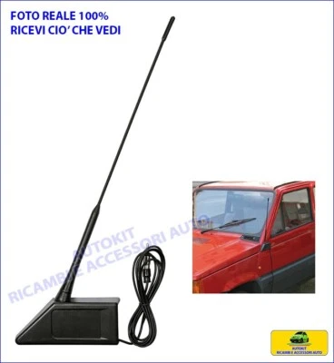 Antenna Specifica COMPATIBILE FIAT Panda 141 Country Club Auto per Radio Stereo
