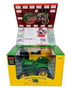 1/16 John Deere Model D Tractor On Rubber, Precision Heritage Series - Picture 1 of 3