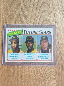 1980 Topps Pirates Future Stars - Dorian Boyland/Alberto Lois/Harry Saferight - Bild 1 von 2