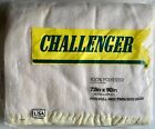 Vintage Challenger 100 % Polyesterdecke 72x90 Twin/Full Size Nylonverkleidung