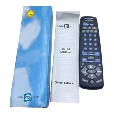 X10 6 In 1 Remote Controller UR19A. 6-Functions Plus X10 ~ New-In-Box - Image 1 of 2