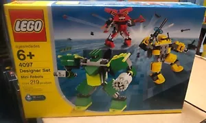 New Lego 4097 Designer Set Mini Robots 219 pieces NIB unopened - Picture 1 of 2