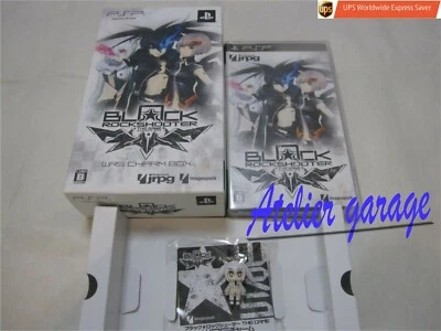 USED PSP Limited Box Black Rock Shooter The Game + WRS Charm Japanese Version - Image 1 of 4