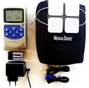 NUEVO DISPOSITIVO TENS CORRIENTE DE ESTÍMULO EMS 220VOLTIOS ESTIMULADOR MUSCULAR ESPALDA DOLOR TERAPIA - Imagen 1 de 2