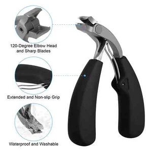 Extra Large Toe Nail Clippers For Thick Nails Heavy Duty Stainless Professional - Picture 1 of 6
