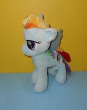 Aurora MLP My Little Pony Rainbow Dash Stuffed Plush 10" Tall Blue Horse 