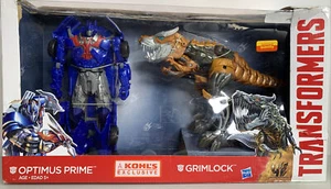 Hasbro Transformers Age of Extinction Optimus Prime & Grimlock 10" Confezione da 2 (2013) - Foto 1 di 7
