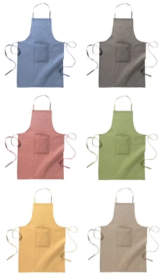 Grembiule in cotone riciclato cucina ristorante bar pub enoteca personalizzabile - Immagine 1 di 4