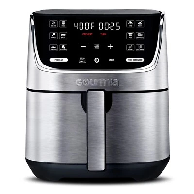 Gourmia 7 QT Digital Air Fryer with 12-One Touch Presets, GAF734, New, 13.5 in - Image 1 of 2