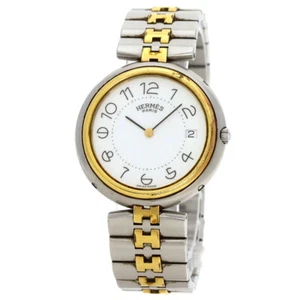 HERMES profile Watches  Stainless Steel/SSxGP mens - Picture 1 of 21