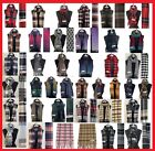 Men Women's Winter 100% Cashmere Plaid Solid Wool Scarf Scarves Made in England