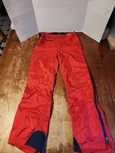 GORE-TEX Olympian by CB Sports OUTDOOR SKI Red MENS Size 30 PANTS Vintage EUC  - Picture 1 of 10
