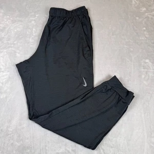Nike Dri-FIT Yoga Pants Mens XL Black Athletic Jogger New England Patriots #10 - Picture 1 of 7