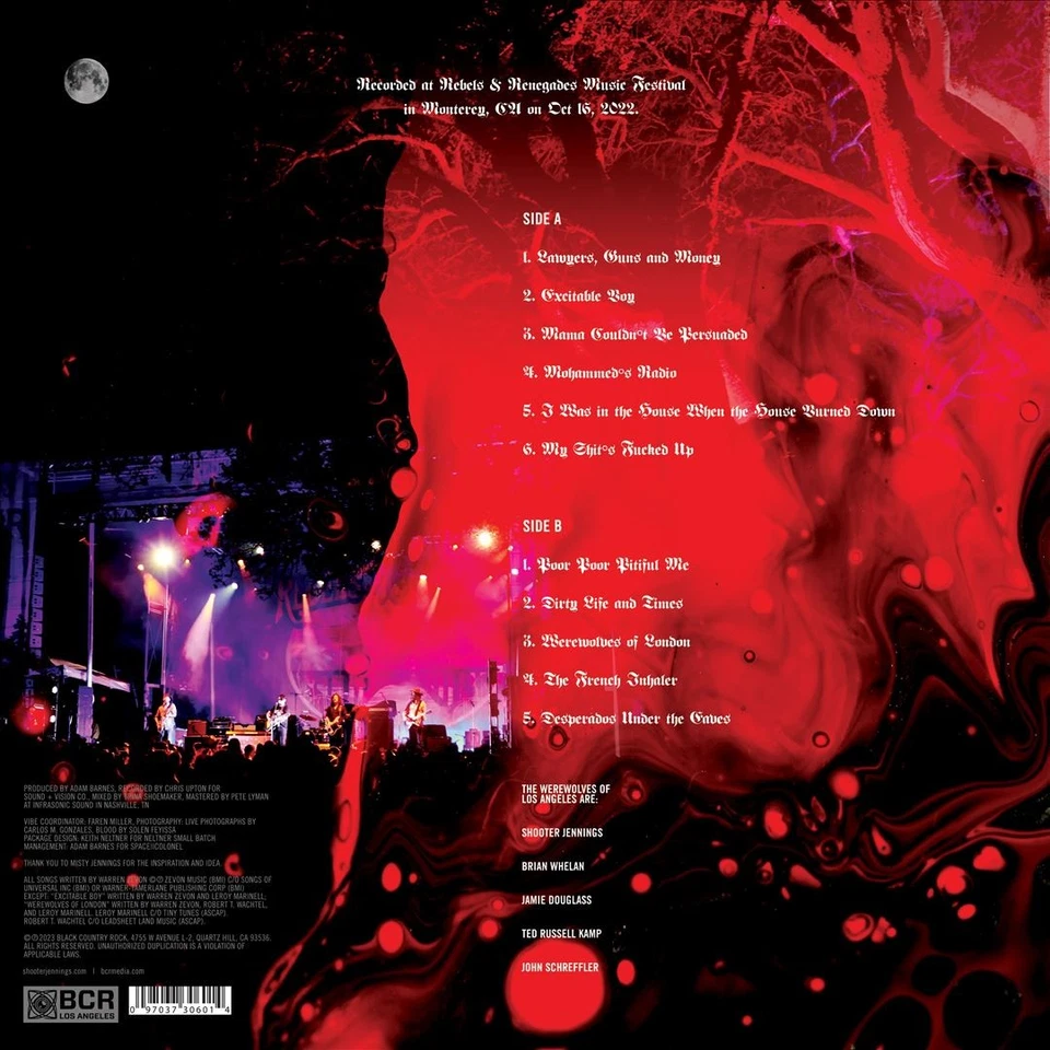 SHOOTER JENNINGS SHOOTER JENNINGS AND THE WEREW NEW LP - Image 1 of 1