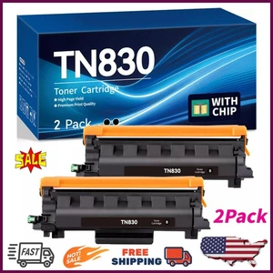 TN830 Toner Cartridge Replacement Brother 830XL TN-830 TN830XL for HL-L2460DW - Picture 1 of 5