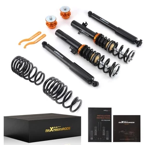 Amortisseurs combinés fileté réglables for Peugeot 207 2006-2014 1.4/1.6 HDI - Picture 1 of 12