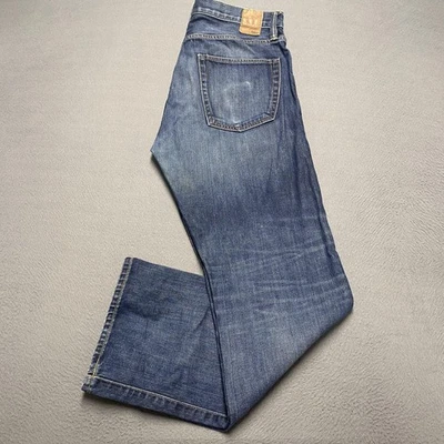 Gap 1969 Jeans Mens 32x34 Blue Relaxed Fit 100% Cotton Denim Pants Casual - Image 1 of 4