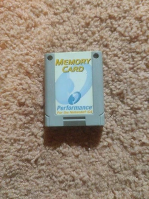 performance memory card plus n64 - Image 1 of 4