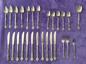 27 Pc MCM Versailles by MSI Japan Vintage Stainless Steel Flatware Mixed Lot - Picture 1 of 6
