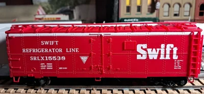 HO=1/87 Walthers Swift Refrigerator Line 40' meat reefer car train MW KD's-RTR - Image 1 of 4
