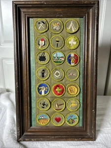 Vintage Boy Scout Sash Merit Badges - Picture 1 of 2
