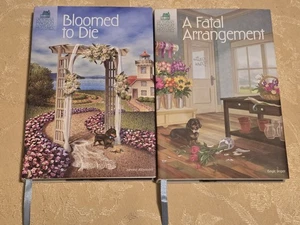 Victorian Mansion Flower Shop Series~2 Book Lot~Bloomed To Die~Fatal Arrangement - Imagen 1 de 13