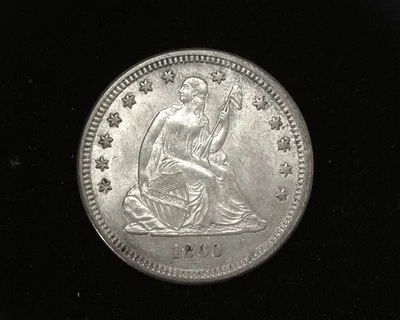 HS&C: 1860 Liberty Seated Quarter BU - Image 1 of 2