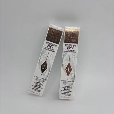 NUEVA Base Charlotte Tilbury Beautiful Skin - Juego de 2, Tamaño Completo 12 Neutro Foto 1 de 4