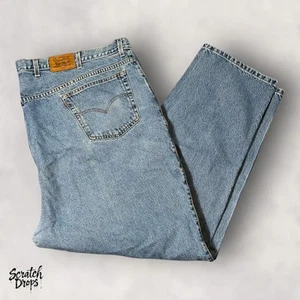 Vintage Levi's Strauss Signature 545 Men's Jeans Deadstock W56 L32 Loose Fit - Picture 1 of 7