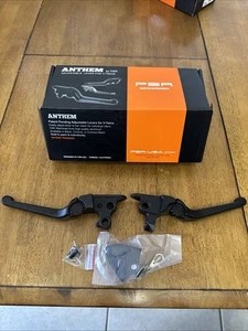 Anthem PSR Harley 21-23 Touring Black Adjustable Performance Lever Set A3 - Picture 1 of 3