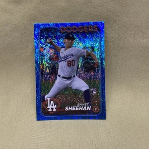 2024 Topps Series 1 - Emmet Sheehan #283 Blue Holofoil /999 (RC) Dodgers 🔥 - Bild 1 von 2