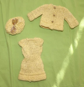 Vintage 1960's Mommy Made Skipper 9" Doll Outfit - One of a Kind! Mellow Yellow - Picture 1 of 6