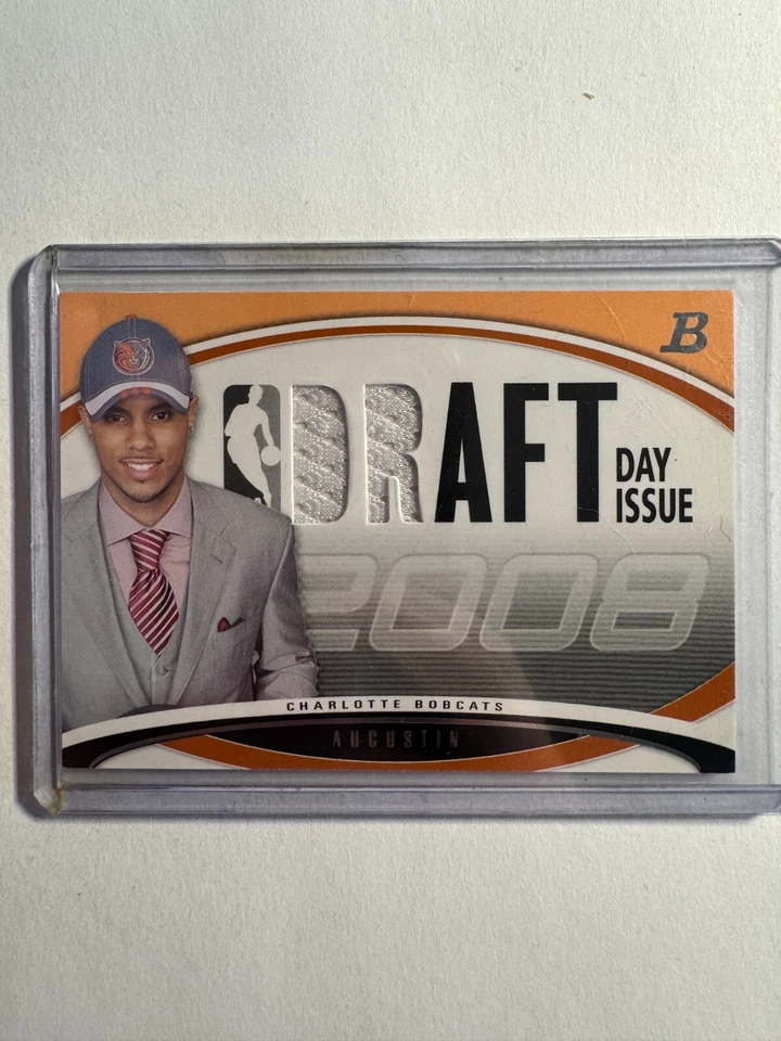 K258,831- 2008-09 Bowman Draft Day Issue Relics Orange #DDIRDJA D.J. Augustin/25 - Image 1 of 1
