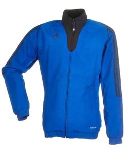 SALE!! adidas T12 Trainingsjacke Kids, Größe 128, Teamwear, schwarz/blau - Bild 1 von 1
