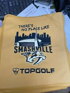"Toalla LED 13,5""x12"" Nashville Predators Gold There's No Place Like SMASHVILLE" - Imagen 1 de 4
