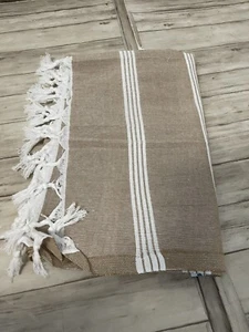 My Hamam Turkish Towel Cotton Bath Beach Brown Peshtemal Sauna Lightweight N73 - Picture 1 of 5