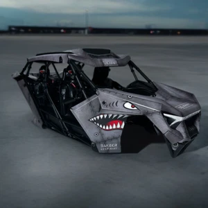 ARRMA FIRETEAM body panel decal set - AIRBOURNE CAMO - BODY SKINZ wrap - Picture 1 of 5