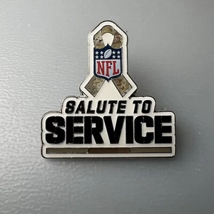 NFL Pin Salute to Service Camouflage Pin - New - Great For Any NFL Fan! - Picture 1 of 6