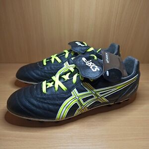 ASICS Nippon Evo HG,MG,AG US 9.5 UK 8.5 Soccer CLEATS FOOTBALL BOOTS k- Leather 