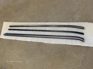 1970-81 Camaro Firebird Inner & Outer Windowfelt Kit Original Round Chrome Bead - Picture 1 of 6