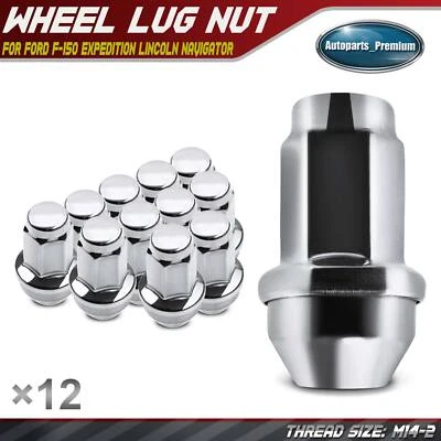 Tuerca de rueda 12x M14-2.0 para Ford F-150 2001-2014 Expedition Lincoln Navigator Foto 1 de 4