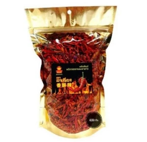 Thai snack Crispy Chili Peppers Sesame Roasted Spicy Burn Fat Healthy 1x400g. - Picture 1 of 12