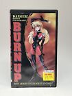 Burn Up (VHS, 1991) Rare Yellow Blockbuster Cassette Vintage Anime Free Ship!